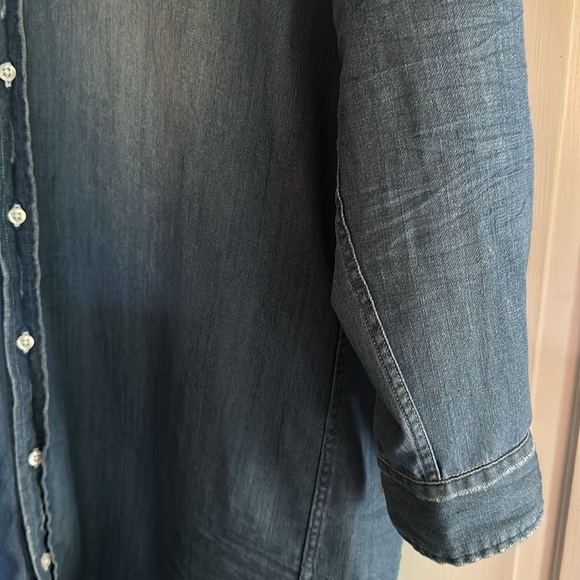 Frank and Aileen classic Mary denim dress vintage wash size small NWOT - Picture 6 of 8